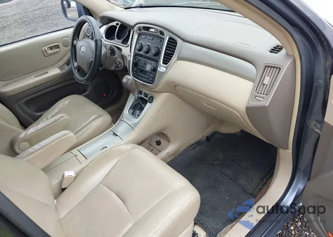 2004 Toyota Highlander V6 from USA, damaged, VIN JTEEP21A440042595